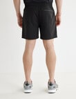 Gym Equipment Active Shorts, Black product photo View 02 S