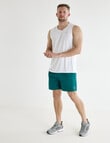 Gym Equipment Active Shorts, Green product photo View 03 S