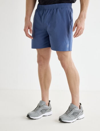 Gym Equipment Active Shorts, Dark Blue product photo