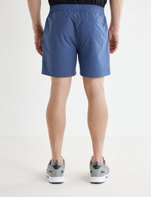 Gym Equipment Active Shorts, Dark Blue product photo View 02 L