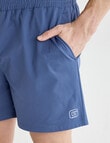 Gym Equipment Active Shorts, Dark Blue product photo View 04 S
