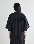 State of play Aura Shirt, Black product photo View 02 S