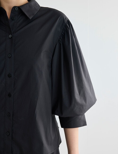 State of play Aura Shirt, Black product photo View 06 L