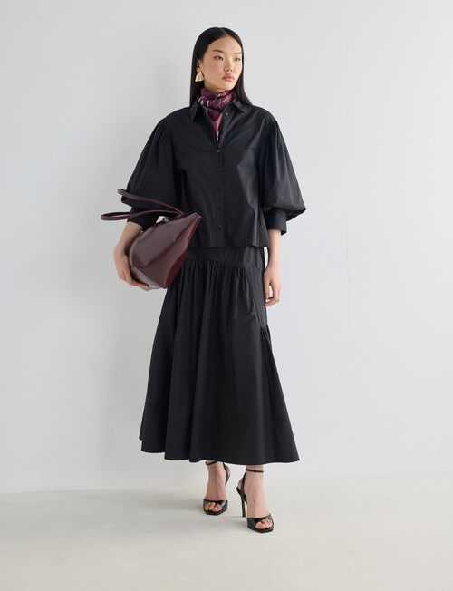 State of play Aura Shirt, Black product photo View 08 L