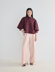 State of play Aura Shirt, Black Cherry product photo View 07 S