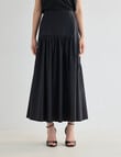 State of play Ivy Maxi Skirt, Black product photo View 04 S