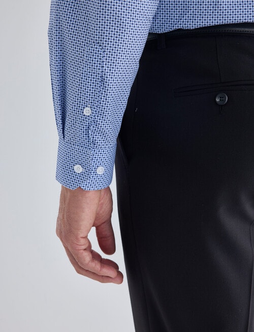 Chisel Ditsy Print Long Sleeve Shirt, Blue product photo View 05 L