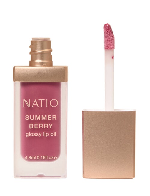 Natio Glossy Lip Oil, 4.8ml product photo