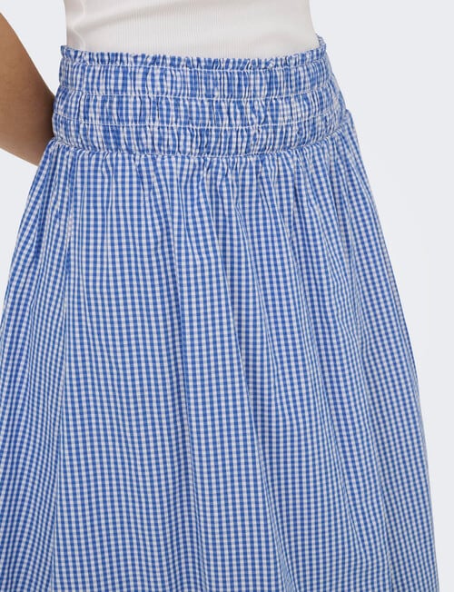 ONLY Tamari Smock Long Skirt, Blue Bonnet product photo View 04 L
