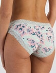 Berlei Marais Cotton Bikini Brief, Les Violettes product photo View 03 S