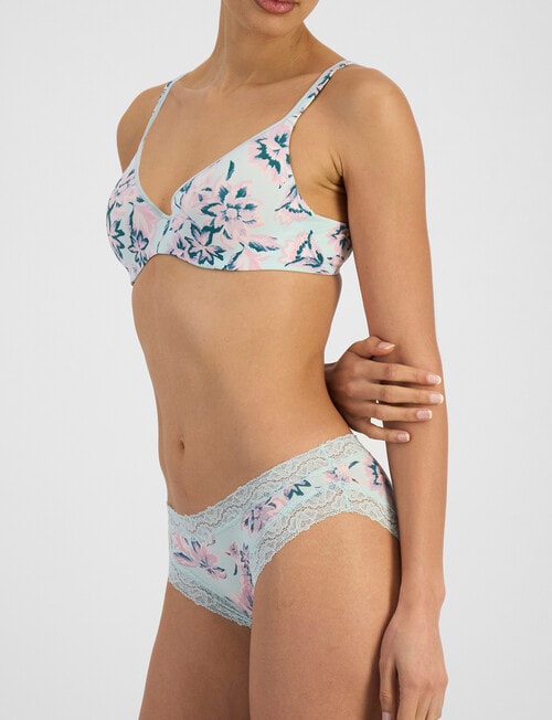 Berlei Marais Cotton Bikini Brief, Les Violettes product photo View 04 L