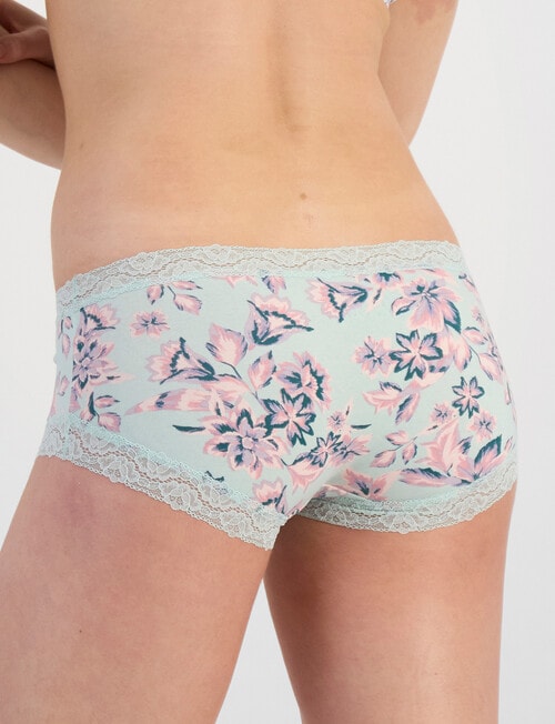 Berlei Marais Cotton Boyleg Brief, Les Violettes product photo View 05 L