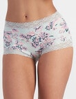 Berlei Marais Cotton Full Brief, Les Violettes product photo View 03 S