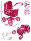 509 Crew Unicorn Ellen Doll Pram Deluxe product photo View 03 S
