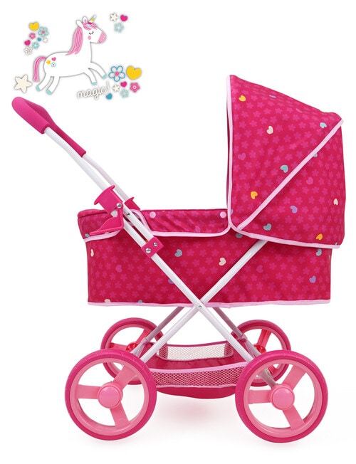 509 Crew Unicorn Ellen Doll Pram Deluxe product photo View 04 L