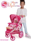 509 Crew Unicorn Mabelle Duo Doll Stroller product photo View 07 S