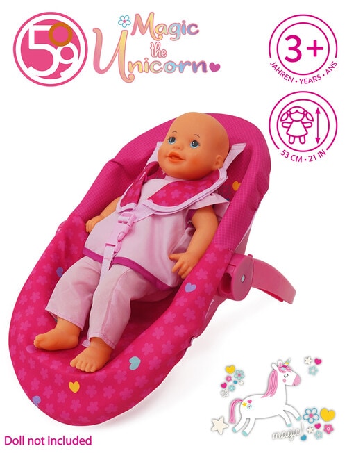 509 Crew Unicorn Doll Cuddle Carseat product photo View 05 L