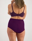 Playtex Ultralight Lace Full Brief, Blackberry product photo View 03 S