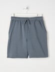 No Issue Elastic-Waist Knit Short, Carbon product photo