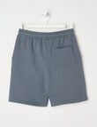 No Issue Elastic-Waist Knit Short, Carbon product photo View 03 S