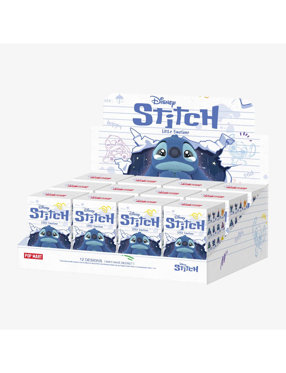 Pop Mart Disney Stitch Little Emotions Series Figures