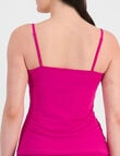 Berlei Marais Micro Cami Bodysuit, Electric Rose product photo View 03 S