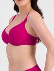 Berlei Barely There Lace Contour Bra, Electric Rose product photo View 03 S