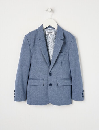 High Street Formal Blazer, Blue product photo