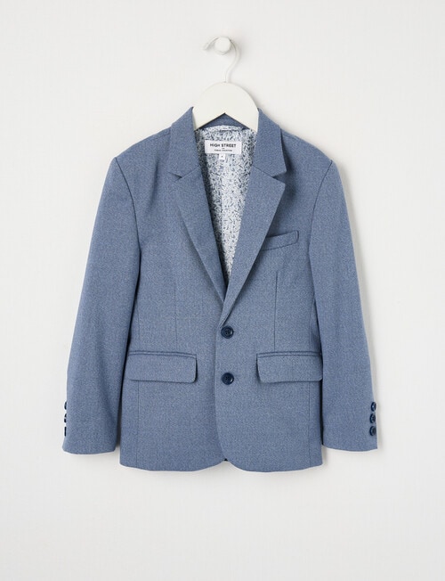 High Street Formal Blazer, Blue product photo