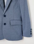 High Street Formal Blazer, Blue product photo View 03 S