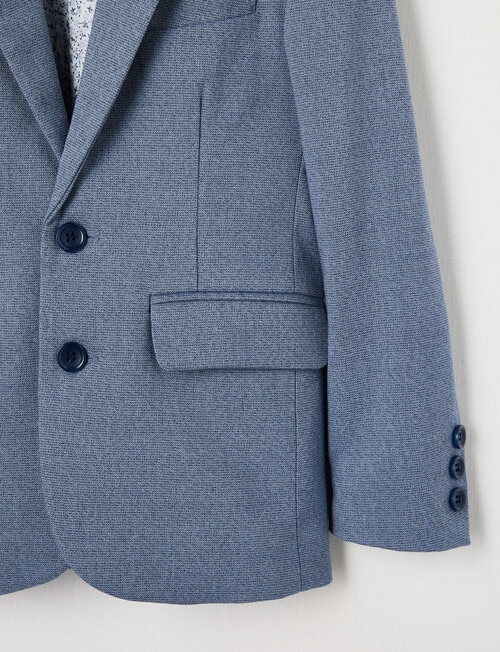 High Street Formal Blazer, Blue product photo View 03 L