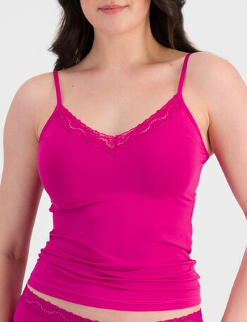 Berlei Marais Micro Cami Bodysuit, Electric Rose product photo