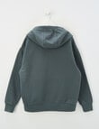 No Issue Front Zip Oversize Hoodie, Carbon product photo View 04 S