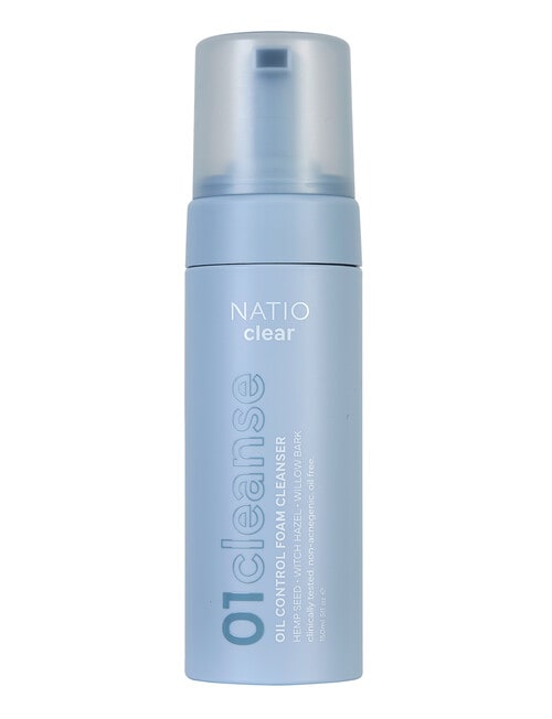 Natio Clear Oil Control Foam Cleanser product photo