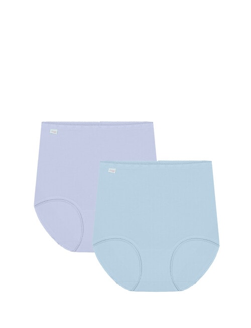 Sloggi Maxi Brief, 2-Pack, Lilac & Pure Blue product photo