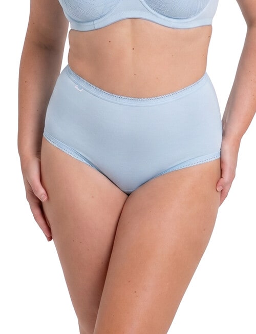 Sloggi Maxi Brief, 2-Pack, Lilac & Pure Blue product photo View 02 L