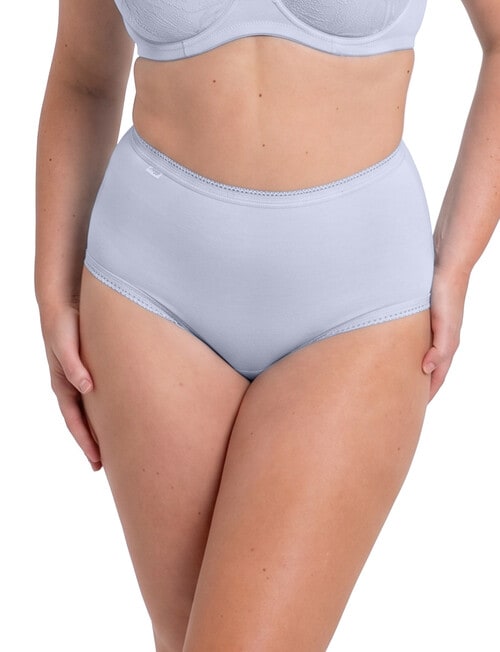 Sloggi Maxi Brief, 2-Pack, Lilac & Pure Blue product photo View 05 L