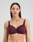 Fayreform Laurel Underwire Bra, Fig product photo