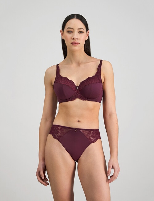 Fayreform Laurel Underwire Bra, Fig product photo View 04 L