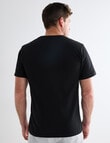 Chisel Jandals Short Sleeve Print Tee, Black product photo View 02 S