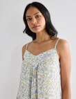Whistle Sleep Strappy Nightie, Flower Print product photo View 04 S