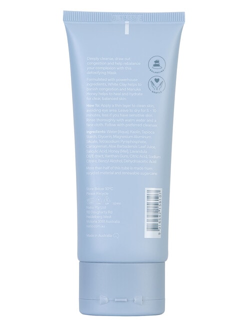 Natio Clear Clarifying White Clay Face Mask product photo View 29 L