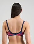 Fayreform Wild Violet UnderWine Bra, Jazzy Floral product photo View 02 S