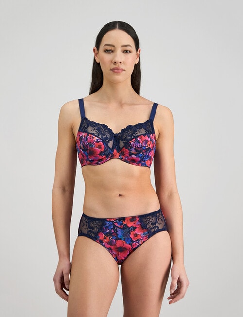 Fayreform Wild Violet UnderWine Bra, Jazzy Floral product photo View 04 L