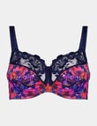 Fayreform Wild Violet UnderWine Bra, Jazzy Floral product photo View 05 S