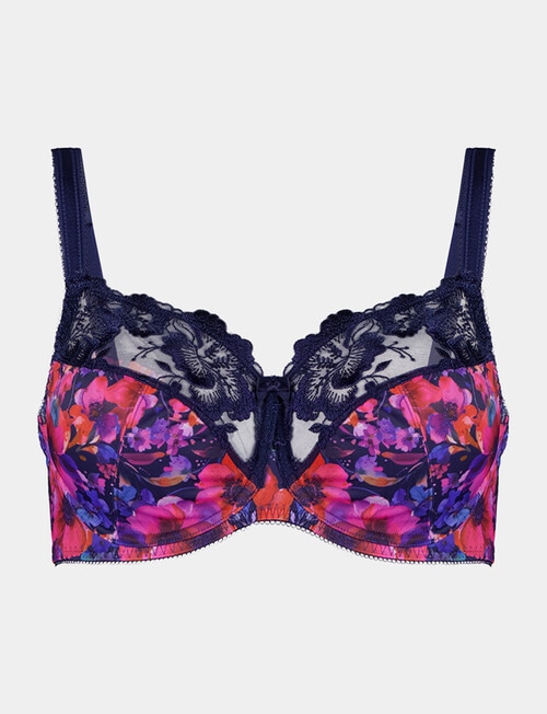 Fayreform Wild Violet UnderWine Bra, Jazzy Floral product photo View 05 L