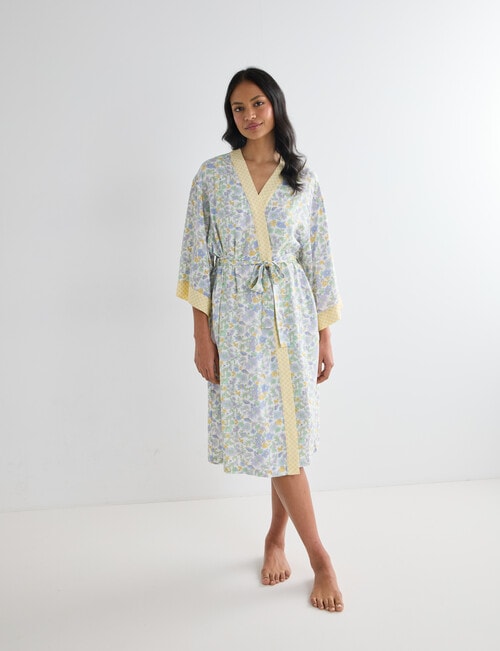 Whistle Sleep Robe, Flower Print product photo