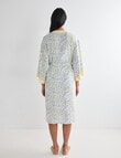 Whistle Sleep Robe, Flower Print product photo View 02 S