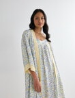 Whistle Sleep Robe, Flower Print product photo View 03 S