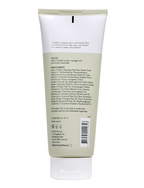 Natio Spa Kakadu Plum & Almond Body Lotion product photo View 29 L